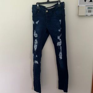 Ripped distressed Jeggings